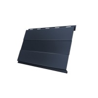 Вертикаль проф Grand Line 0,45 Drap СТ с пленкой RAL 7024 мокрый асфальт