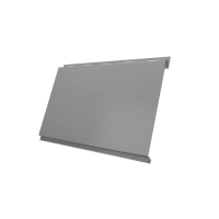 Вертикаль 0,2 classic 0,5 Satin с пленкой RAL 9006 бело-алюминиевый