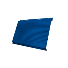 Вертикаль 0,2 gofr 0,5 Satin с пленкой RAL 5005 сигнальный синий
