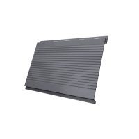 Вертикаль 0,2 gofr 0,5 Satin с пленкой RAL 7004 сигнальный серый