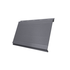 Вертикаль 0,2 gofr 0,5 Satin с пленкой RAL 7004 сигнальный серый