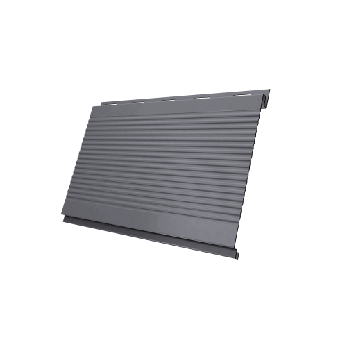 Вертикаль 0,2 gofr 0,5 Satin с пленкой RAL 7004 сигнальный серый