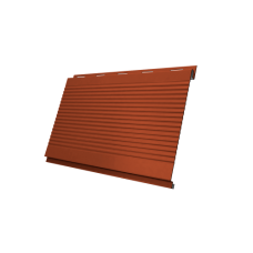 Вертикаль 0,2 gofr 0,45 PE с пленкой RAL 8004 терракота