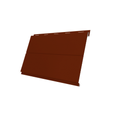 Вертикаль 0,2 line 0,5 Satin с пленкой RAL 3009 оксидно-красный