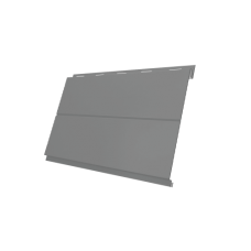 Вертикаль 0,2 line 0,5 Satin с пленкой RAL 9006 бело-алюминиевый