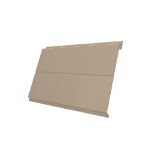 Вертикаль 0,2 line 0,5 Satin с пленкой RAL 1015 светлая слоновая кость