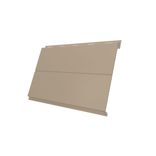 Вертикаль 0,2 line 0,5 Satin с пленкой RAL 1015 светлая слоновая кость