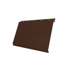 Вертикаль 0,2 line 0,5 Satin с пленкой RAL 8017 шоколад