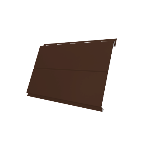 Вертикаль 0,2 line 0,5 Satin с пленкой RAL 8017 шоколад