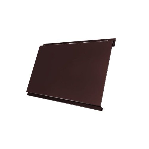 Вертикаль классик Grand Line 0,45 Drap СТ с пленкой RAL 8017 шоколад