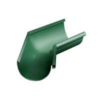 Угол желоба внутренний GL PU 135 гр 125 мм RAL 6005 зеленый мох