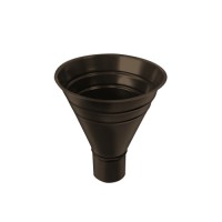 Воронка водосборная большая Grand Line ПУ 300/100мм RR 32 темно-коричневый