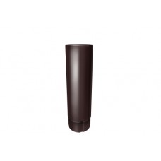 Труба круглая GL PU 100 мм 3 м RAL 8017 шоколад