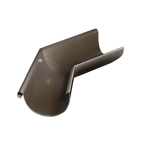 Угол желоба внешний Grand Line ПУ 135гр 150мм RR 32 темно-коричневый