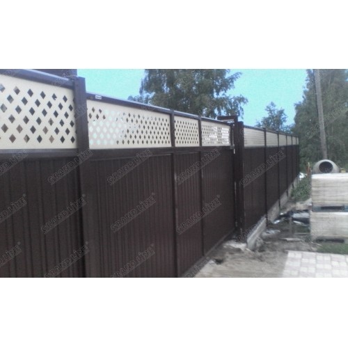 Панель Estet 860х1600 RAL 8017