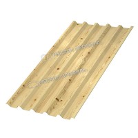Профилированный лист МеталлПрофиль С-44x1000-B (ECOSTEEL_MA-01-Сосна-0,5)