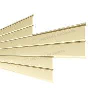 Сайдинг МеталлПрофиль Lбрус-XL-Н-14х335 (ПЭ-01-1014-0.45)