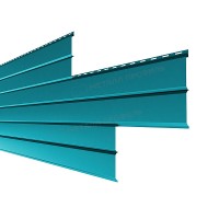 Сайдинг МеталлПрофиль Lбрус-XL-В-14х335 (ПЭ-01-5021-0.45)