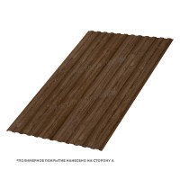 Профилированный лист МеталлПрофиль МП-10x1100-B (ECOSTEEL_MA-01-МореныйДуб-0,5)