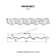 Профилированный лист МеталлПрофиль НС-35x1000-A (ПЭ-01-7005-0,45)