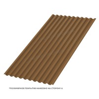 Профилированный лист МеталлПрофиль С-21x1000-B (PURMAN-20-Argillite-0,5)