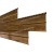 Сайдинг МеталлПрофиль Lбрус-XL-14х335 (ECOSTEEL-01-МореныйДуб-0.5)