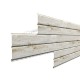 Сайдинг МеталлПрофиль Lбрус-15х240 (ECOSTEEL_MA-01-Беленый Дуб-0.5)