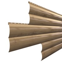 Сайдинг МеталлПрофиль Woodstock-Н-28х330 (ECOSTEEL-01-Сосна-0.5)