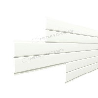 Сайдинг МеталлПрофиль Lбрус-15х240 (PURMAN-20-9010-0.5)