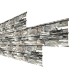 Сайдинг МеталлПрофиль Lбрус-XL-Н-14х335 (ECOSTEEL-01-Белый Камень ПР-0.5)