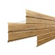 Сайдинг МеталлПрофиль Lбрус-15х240 (ECOSTEEL_T-01-ЗолотойДуб-0.5)
