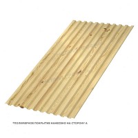 Профилированный лист МеталлПрофиль С-21x1000-B (ECOSTEEL_T-01-Сосна-0,5)