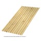 Профилированный лист МеталлПрофиль С-21x1000-B (ECOSTEEL_T-01-Сосна-0,5)