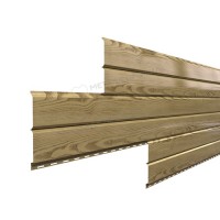 Сайдинг МеталлПрофиль Lбрус-15х240 (ECOSTEEL-01-Сосна-0.5)