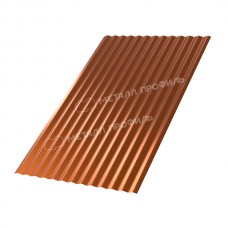 Профилированный лист МеталлПрофиль МП-18x1100-A (AGNETA_Д-03-Copper-0,5)