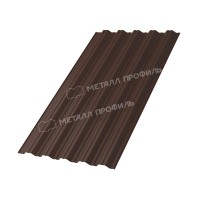 Профилированный лист МеталлПрофиль НС-35х1000-B (VALORI-20-Brown-0,5)