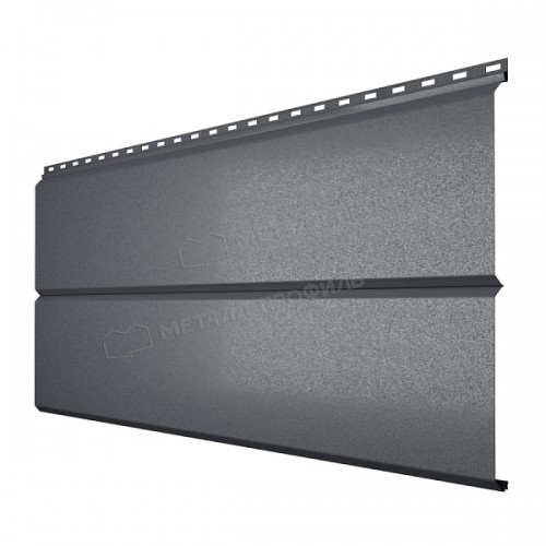Сайдинг МеталлПрофиль МЕТАЛЛ ПРОФИЛЬ Lбрус-XL-14х335 (PureTech_Mat-20-7024-0.5)