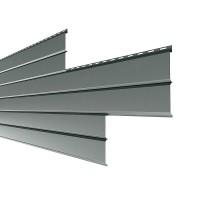 Сайдинг МеталлПрофиль Lбрус-XL-В-14х335 (ПЭ-01-7005-0.45)