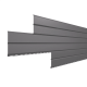 Сайдинг МеталлПрофиль Lбрус-15х240 (VALORI-20-Grey-0.5)