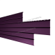 Сайдинг МеталлПрофиль Lбрус-XL-14х335 (VALORI-20-Violet-0.5)