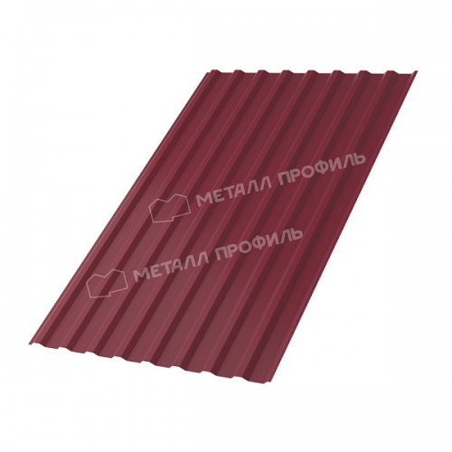 Профилированный лист МеталлПрофиль МП-20x1100-B (PURMAN-20-3005-0,5)