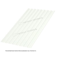 Профилированный лист МеталлПрофиль МП-20x1100-B (ПЭ-01-9003-0,4)