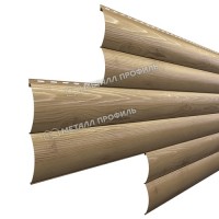 Сайдинг МеталлПрофиль Woodstock-Н-28х330 (ECOSTEEL_T-01-Сосна-0.5)