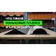 МеталлПрофиль Планка конька кровли односкатной 185х185х2000 (MattMP-20-7024-0.5)